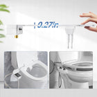 Wkład bidetowy do toalety, nieelektryczny bidet do toalety, bidet toaletowy nakładka higieniczna WC, do podmywania