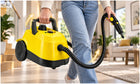 Myjka parowa czyścik do okien MOP parowy odkurzacz Zestaw akcesoria 2100W Parownica ciśnieniowa 4 bar, czyszczenie fug