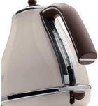 Czajnik elektryczny delonghi KBOV2001.BG Icona Vintage 1.7 l 2000 w beżowy/brązowy tworzywo sztuczne