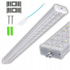 Lampa sufitowa LED 120 cm 72W natynkowa długa slim warsztatowe sufitowe oprawa prostokątna zimna biel do garażu i