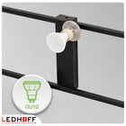 Lampa Sufitowa LED Oprawa Halogenowa 6x GU10 Kinkiet SPOT Ruchomy Reflektor listwa oświetleniowa czarna aluminiowa 80