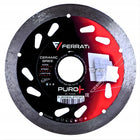 Tarcza diamentowa do idealnego cięcia gresu ceramiki 115mm puro+ FERRATi z 3 sztuk