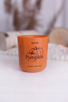 Ravina Świeca dyniowa Pumpkin aromat dyni i przypraw zimowa w szkle świeczka zapachowa z drewnianym knotem do domu