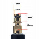 ADAPTER Z CLICK NA GWINT M22 CLICK-M22 DO KARCHER K2 K7 METAL 160BAR QC przejściówka, szybkozłącze, myjka ciśnieniowa