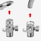 Bateria bidetowa prysznicowa trójnik rozgałęźnik adapter łatwy montaż zmienny tryb pracy, gwint M22x1 M24x1, uszczelka