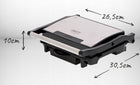 Grill Elektryczny do Tostów Mięsa Warzyw 2100W Opiekacz Składany Camry nominalna