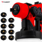 Pistolet do malowania ścian elektryczny natryskowy do farb 750W 9 dysz 1,4l 750 w
