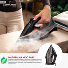 Żelazko parowe ceramiczne mocne 3000W anti-drip anti-calc strażak powłoka 3000 w