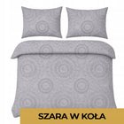 Bawełna premium - Pościel Komplet Pościeli 240x220 cm + 60x70 Różne wzory zestaw 3-częściowy, zapięcie na suwak