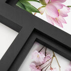 Multiramka na 16 zdjęć 61X61 CM MDF czarna ramka na zdjęcia 10X15 CM kolaż fotografii, galeria ścienna, dekoracja do