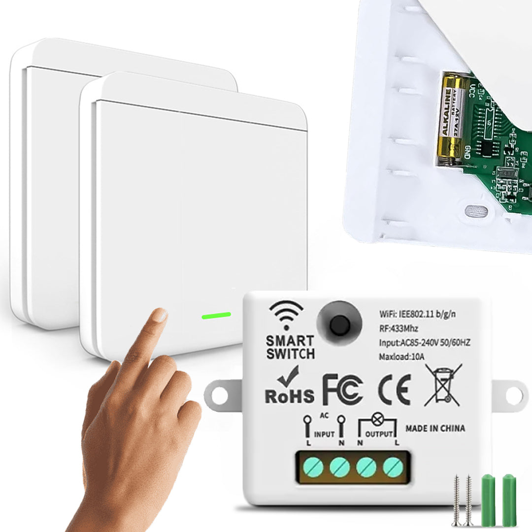 Bezprzewodowy włącznik światła X2 wyłącznik odbiornik radiowy RF 433MHZ 2SZ sterownik WiFi do lamp, moduł sterujący