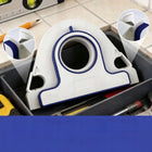 Zestaw aplikatorów do taśm maskujących Dozownik taśmy malarskiej i 5 FL do oklejania krawędzi, papierowa niebieska 19