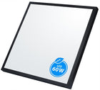 Panel LED natynkowy czarny 60x60cm Plafon 60W lampa sufitowa kwadratowa ze zintegrowanym źródłem światła