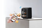 Midea AIR fryer 11l 2000W frytkownica beztłuszczowa duża mocna 2 kosze wifi czarny