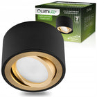 Oprawa Halogenowa Natynkowa Lampa Sufitowa tuba spot LED Ruchoma Okrągła gwintu czarny, żółty z 2 228 sztuk