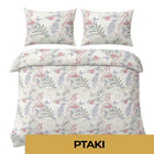 Bawełna premium - Pościel Komplet Pościeli 240x220 cm + 60x70 Różne wzory zestaw 3-częściowy, zapięcie na suwak