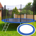 Mocna osłona sprężyn do trampoliny 10FT 305-312 cm na sprężyny gruba ochraniacz krawędzi, pokrycie obrzeża, niebieski