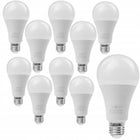 Żarówka LED Tradycyjna 20W=150W Duży Gwint E27 Neutralna zestaw 10 szt 2000 lm, 4000 K, energooszczędne źródło światła