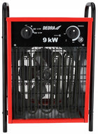 Nagrzewnica elektryczna grzejnik DEDRA 9kW MOCNA 9000W farelka 3-fazy 400V grzewcza