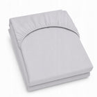 Prześcieradło z gumką 160x200 +30cm szare miękkie gładkie poliestrowe z certyfikatem oeko-tex Standard 100