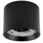 Oprawa natynkowa Lampa sufitowa GX53 XL Tuba Halogenowa SuperLED oczko okrągłe czarne 10W do wnętrz