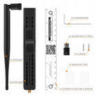 Koordynator SLZB-06p10U Bramka Zigbee CC2674P10 Ethernet PoE USB LAN WiFi centrala sterująca do inteligentnego domu