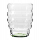 Szklanki do matchy KROSNO Matcha Moments zestaw komplet 4szt zielone 440 ml do kawy i herbaty, naczynia szklane