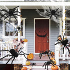 Pająk GiGANT halloween włochaty straszny Dekoracja Ozdoba Olbrzymi 90cm LX rekwizyt na bal przebierańców, przyjęcie