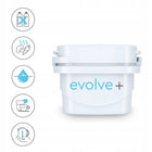 Wkład filtr Aqua Optima Evolve+ 6 szt do brita maxtra dafi unimax aquaphor biały