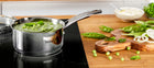 Rondel tefal Duetto+ 16cm 1.5l indukcja stal nierdzewna G7192256 garnek z powłoką nieprzywierającą do sosów i