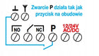 Proxima NW1 somfy RTS 30 pilotów 1 kanał odbiornik radio zamiennik sterowanie napędem bramy, częstotliwość 433,42 MHz