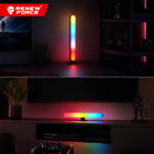 2x Light Bar Lampka Biurkowa czujnik muzyki RGB oświetlenie ambient WiFi TV listwa świetlna LED, pilot, ściemniana, do