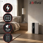 Osuszacz Powietrza Pochłaniacz Wilgoci Oczyszczacz Higrostat Timer + Pilot 90 w