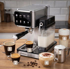Ekspres ciśnieniowy do kawy ze spieniaczem kolbowy + na kapsułki POJ. mleko espresso, cappuccino, latte, americano