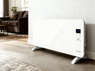 GRZEJNIK PREMIUM 2000W Elektryczny Konwektorowy Szklany PANEL WIFI PILOT 920 mm 430 mm grzewcza biały