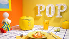 Multicooker Tefal POP ryżowar 0,7l żółty garnek elektryczny 8 trybów do duszenia i podgrzewania, podtrzymywanie ciepła