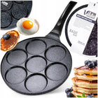 Patelnia granitowa do jajek sadzonych na jajka placki naleśniki pancakes 60 mm 26 cm /Wzór
