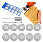 ZESTAW 10 TARCZ TYPU DREMEL 50 MM DIAMENTOWYCH DO SZLIFOWANIA CIĘCIA GRESU 10 szt.