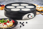 Naleśnikarka dwustronna 2w1 Naleśniki i Pancake Termostat transa xxxl 1500W Elektryczna patelnia do placków, powłoka