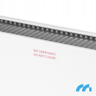 GRZEJNIK ELEKTRYCZNY KONWEKTOROWY TIMER TERMOSTAT PILOT MOCNY 2000W TURBO 590 mm 375 mm grzewcza biały