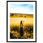 Ramka na zdjęcia czarna 50x70 cm Nowoczesna ramka na plakat Eko MDF plexi oprawa obrazu, dekoracja ścienna do fotografii