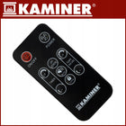 Grzejnik Elektryczny Szklany Kaminer 2500W WiFi + Pilot Czarny Wydajny 850 mm 410 mm grzewcza