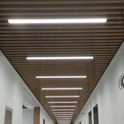 Lampa LED Liniowa Neo Line 190cm 2m 60W 4500K czarna wisząca biuro oprawa sufitowa metalowa z wbudowanym źródłem