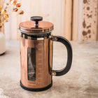 Zaparzacz Tłokowy do kawy herbaty 1000ml dzbanek French Press rose gold szklany, mycie w zmywarce, zaparzanie naparów
