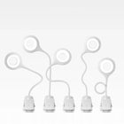LAMPKA BEZPRZEWODOWA MINI Z KLIPSEM DO CZYTANIA LED USB C NOCNA NA KLIPS oświetlenie biurkowe ściemniane akumulatorowe