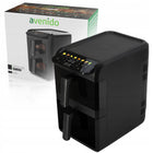 Frytkownica beztłuszczowa dwukomorowa pionowa 10l AIR fryer 2700W x50 wkład czarny