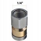 OBROTOWA DYSZA GŁOWICA DO CZYSZCZENIA KANALIZACJI 1/4” 350BAR DO KARCHER HQ rury, odpływy, udrażnianie instalacji
