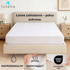 Ochraniacz na materac 180x200 cm Wodoodporny Podkład jak prześcieradło nakładka na łóżko, do prania w pralce
