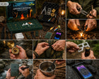 Kalendarz adwentowy survival prezent 24 produkty survivalowe outdoor E24 akcesoria turystyczne, gadżety biwakowe