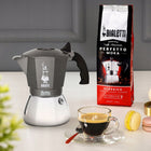Kawiarka do kuchenki indukcyjnej brikka 4tz 180 ml szara bialetti 170 ml szary aluminium Do kawy